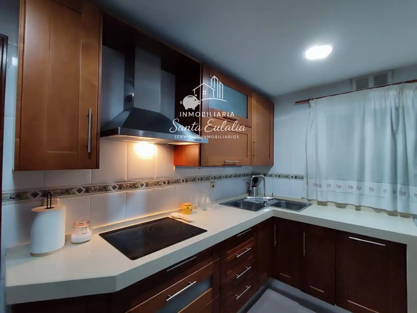 Cocina de Piso de alquiler en Mérida con Calefacción, Terraza y Amueblado