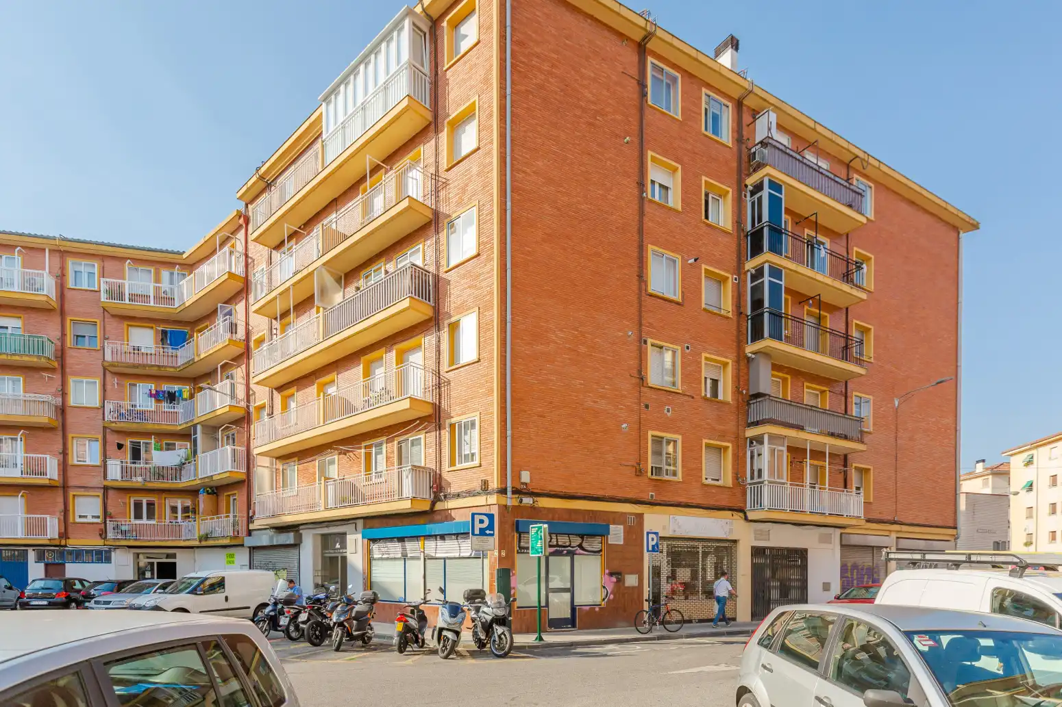 Vista exterior de Local en venda en  Pamplona / Iruña