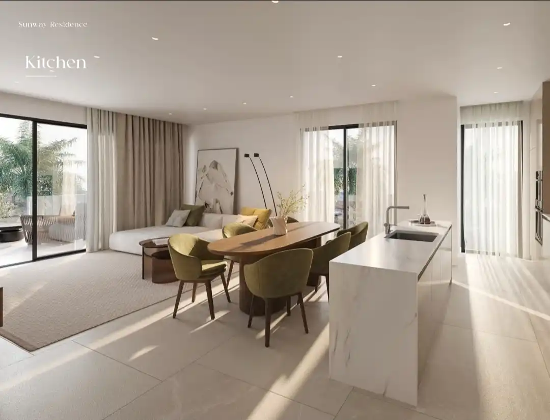 Living room of Apartments for sale in Estepona  with Heating, Private garden and Terrace