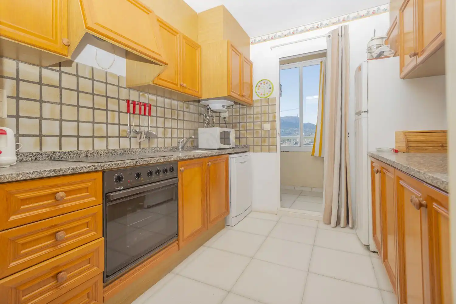 Cocina de Apartamento en venta en Calpe / Calp con Terraza y Piscina comunitaria