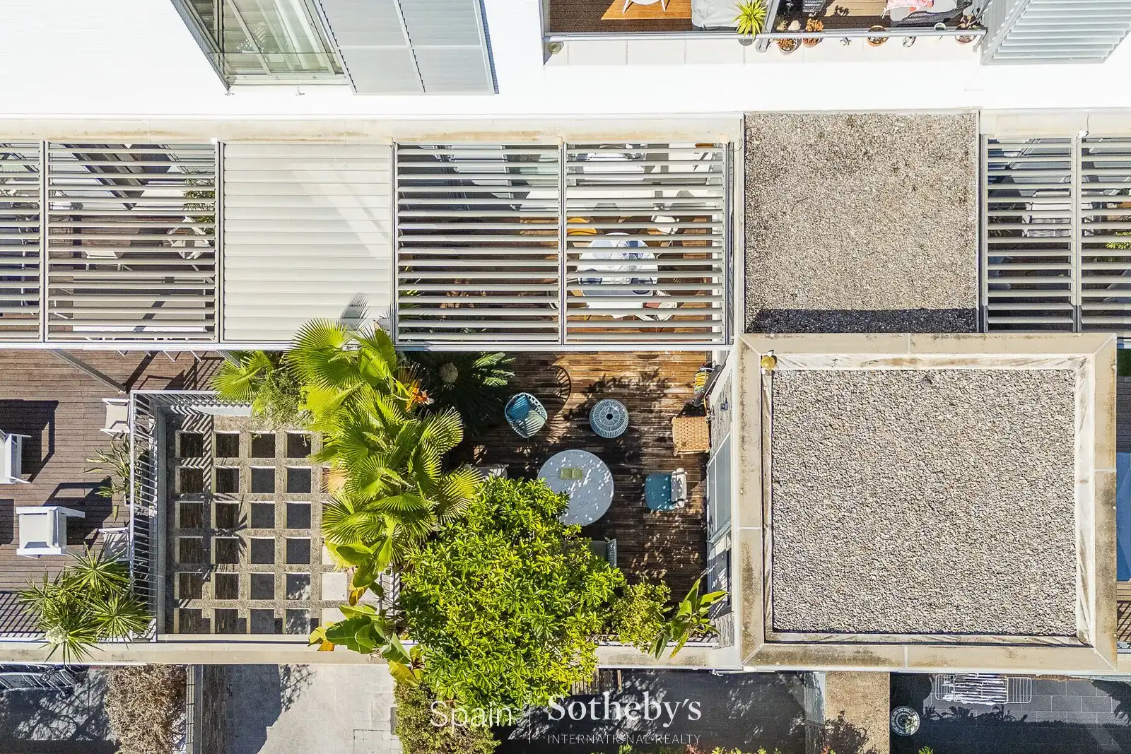 Terrasse von Wohnungen zum Verkauf in Sant Pere de Ribes mit Klimaanlage, Privatgarten und Terrasse