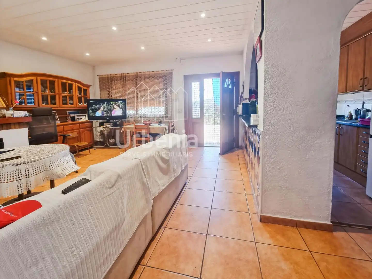 Sala de estar de Casa o chalet en venta en Argentona con Calefacción