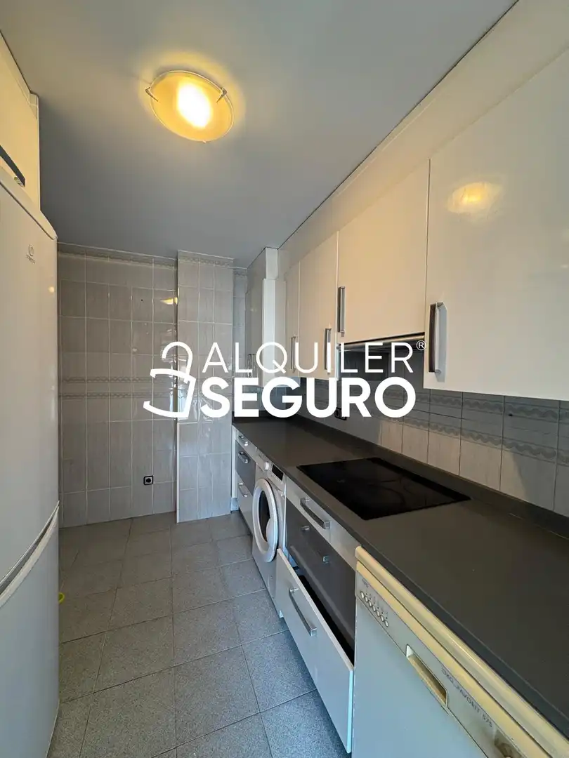 Kitchen of Flat for rent in Madrid  with Heating, Terrace and Furnished