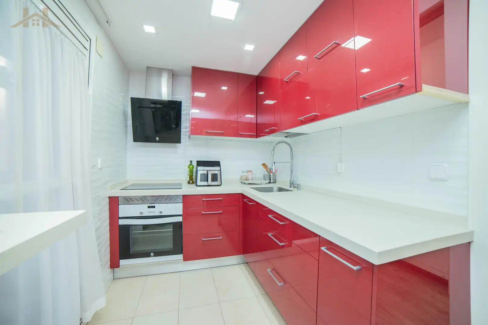 Küche von Wohnung zum Verkauf in Valdemoro mit Klimaanlage, Heizung und Terrasse