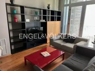 Sala d'estar de Àtic de lloguer en Valencia amb Aire condicionat, Calefacció i Parquet
