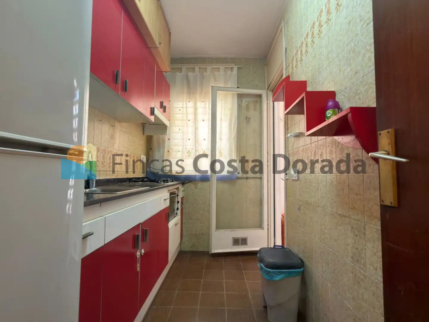 Kitchen of Flat for sale in Cubelles  with Terrace, Storage room and Balcony