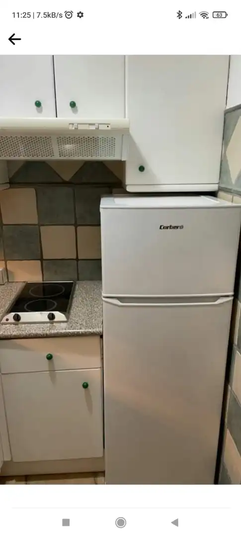 Cocina de Apartamento de alquiler en Torrox con Amueblado, Microondas y TV
