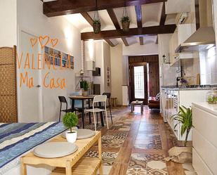 Kitchen of Flat to rent in  Valencia Capital  with Air Conditioner