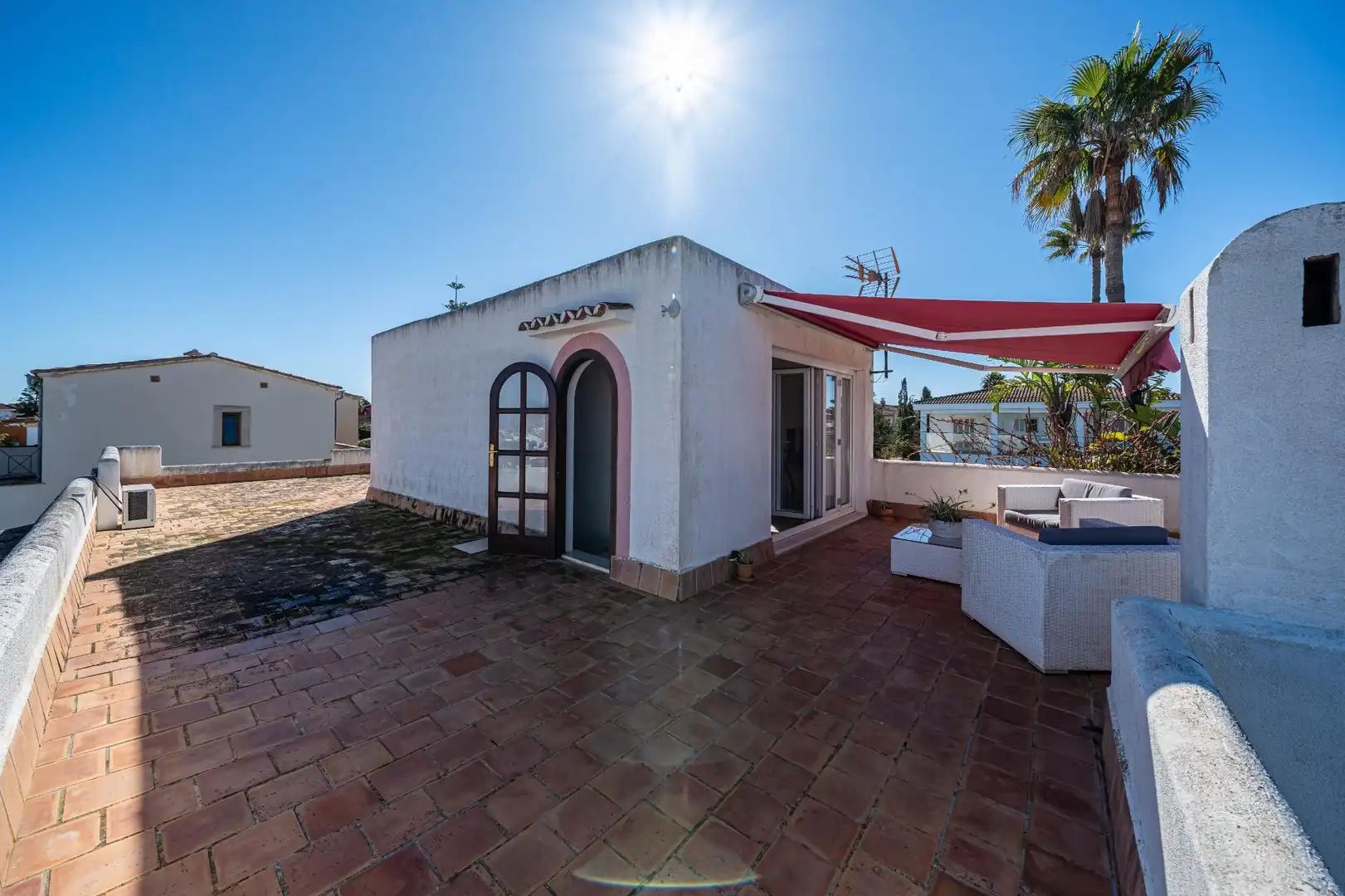 Garden of Houses for sale in Llucmajor  with Air Conditioner, Heating and Private garden