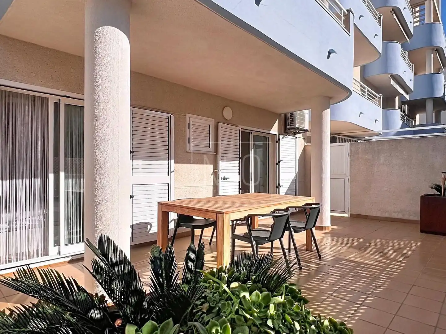 Terrasse von Wohnung zum Verkauf in Piles mit Klimaanlage, Heizung und Terrasse