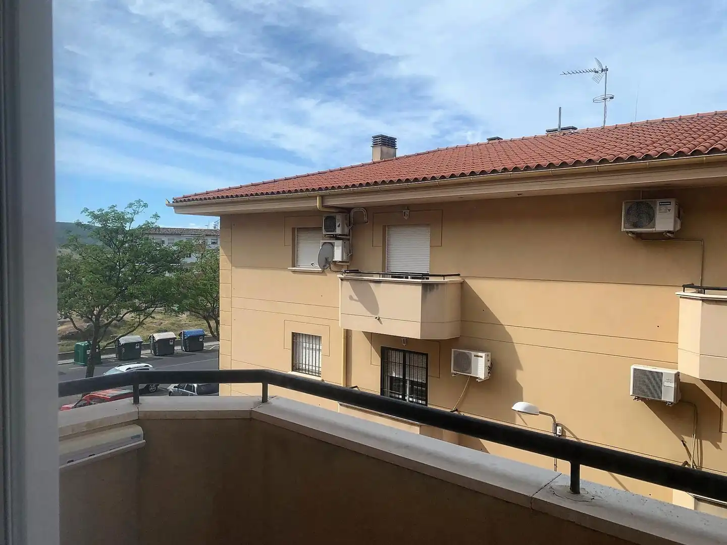 Terrassa de Pis de lloguer en Plasencia amb Calefacció, Terrassa i Moblat
