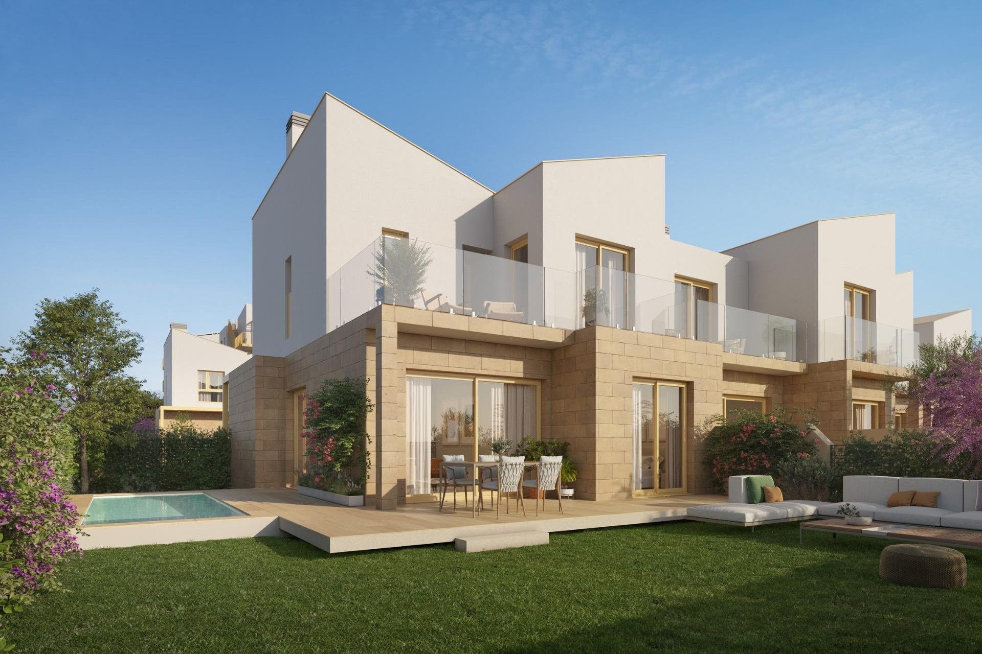 Exterior view of Country house for sale in El Verger  with Air Conditioner, Private garden and Terrace
