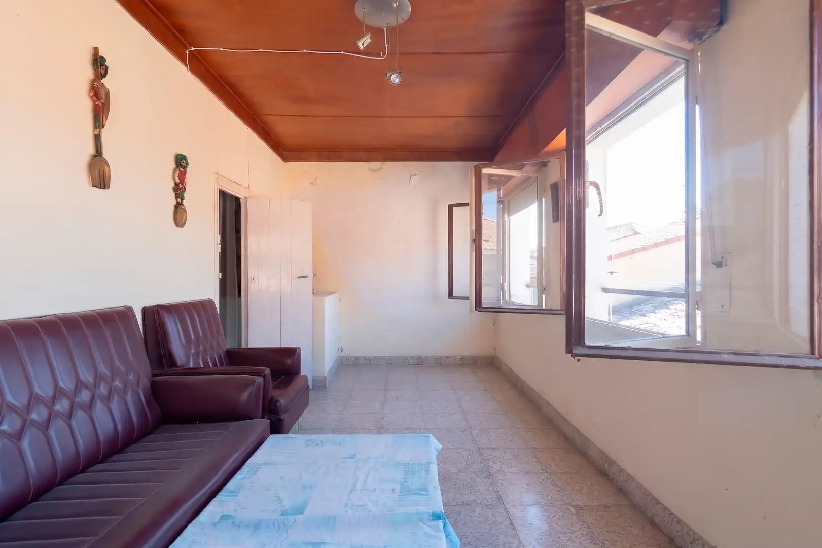 Living room of Houses for sale in Lerín  with Furnished and Balcony