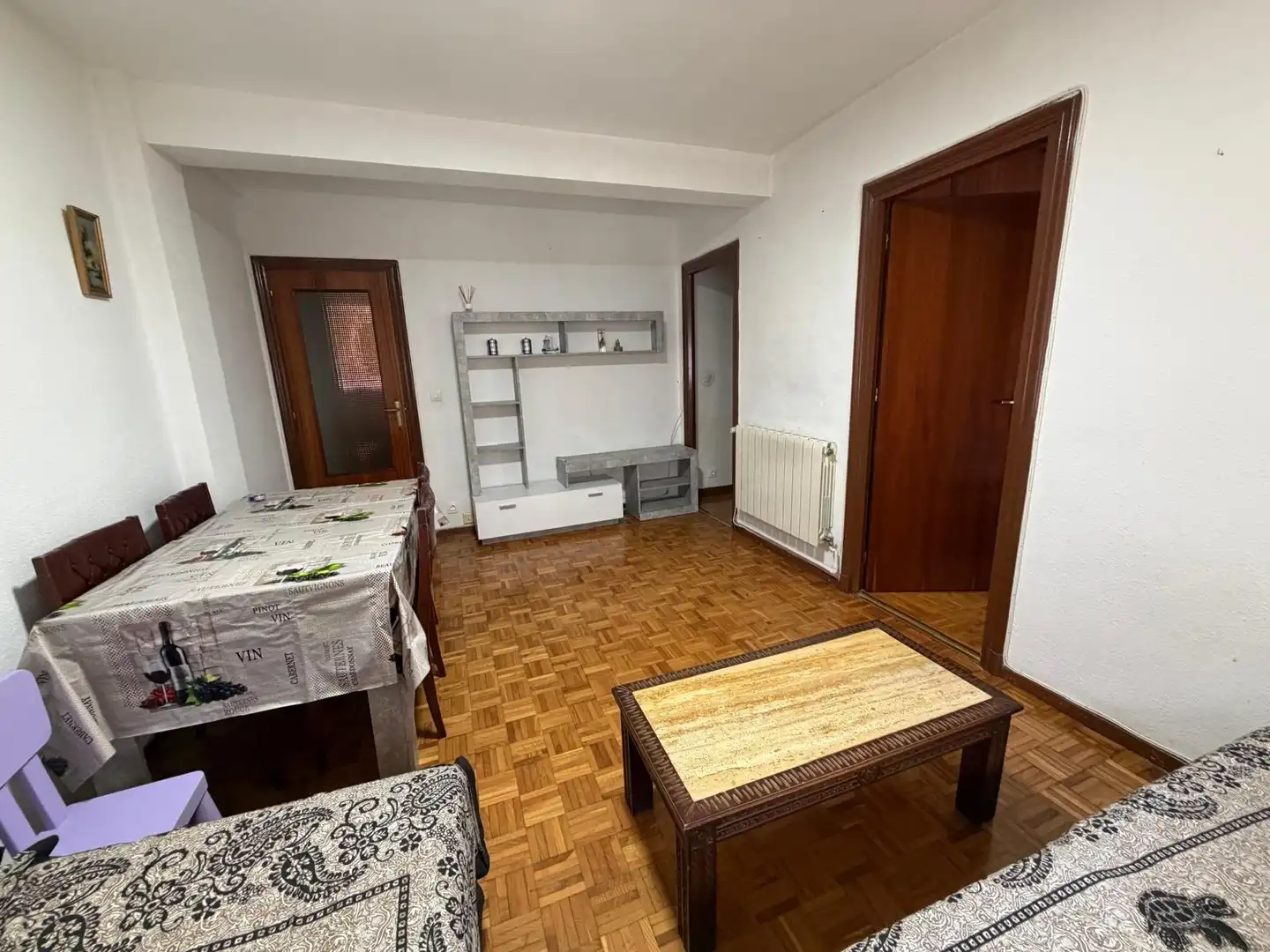 Sala de estar de Piso de alquiler en Valladolid con Calefacción, Terraza y Amueblado