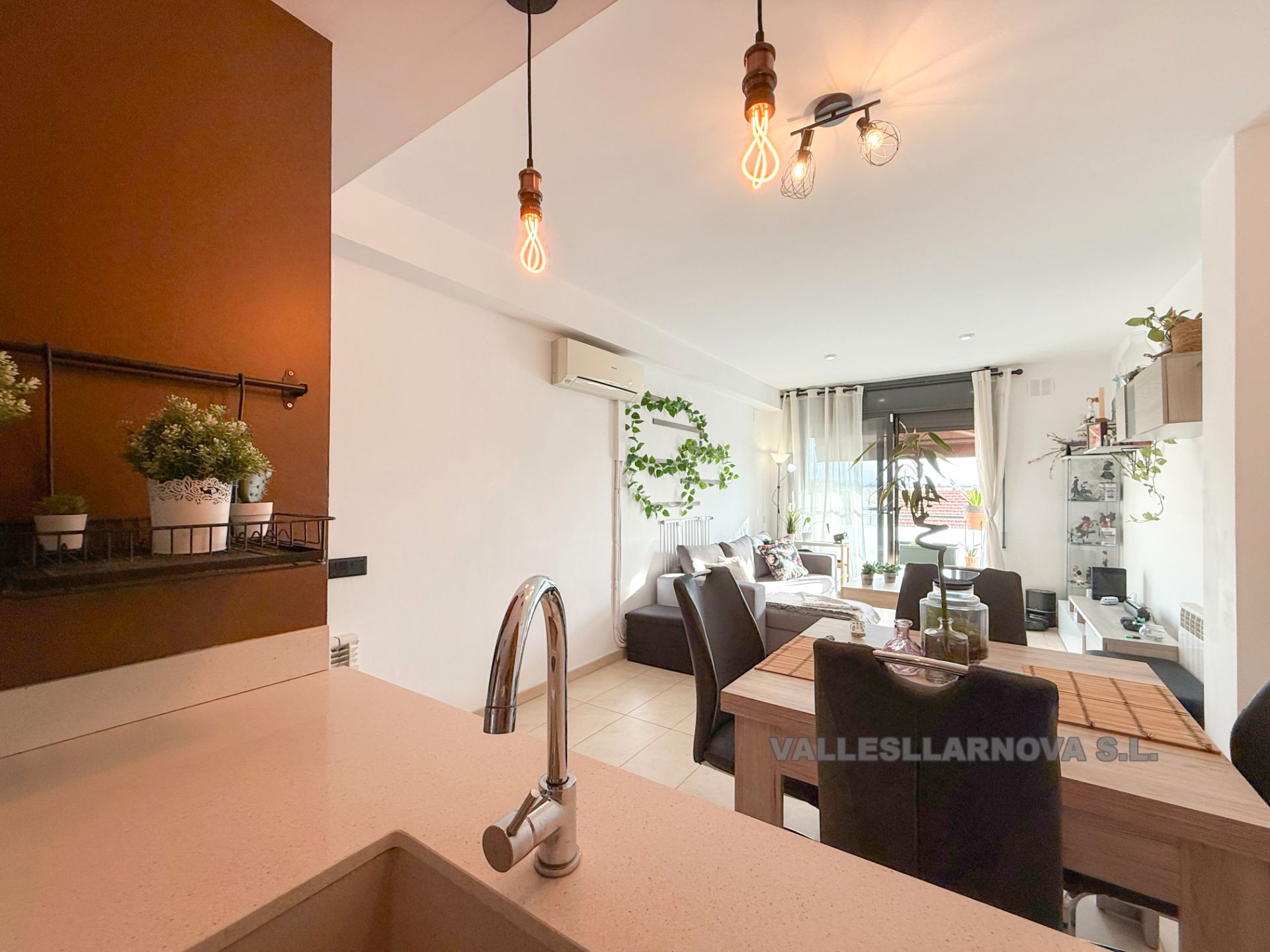 Dining room of Flat for sale in Mollet del Vallès  with Air Conditioner, Heating and Balcony