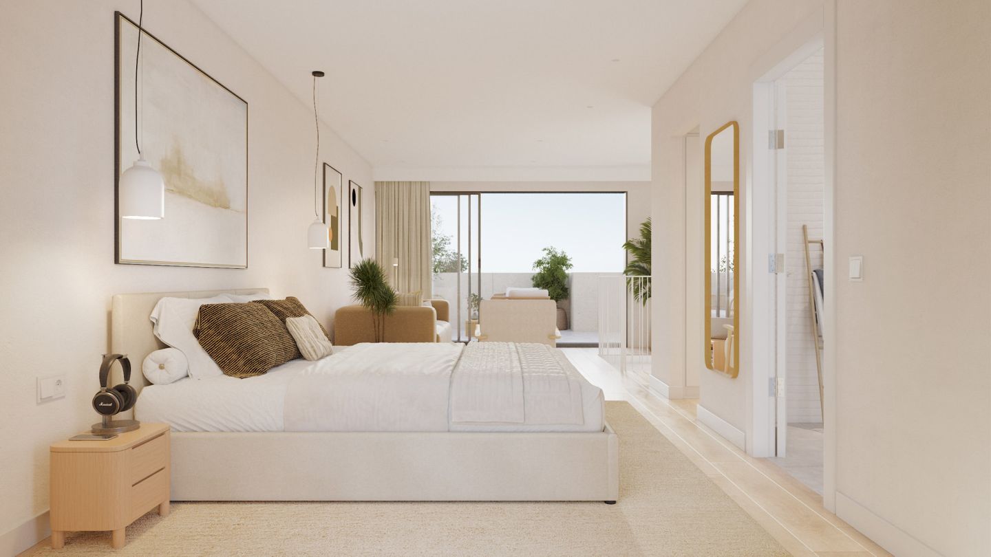 Habitación de Casa o chalet en venta en Girona Capital con Aire acondicionado, Calefacción y Jardín privado