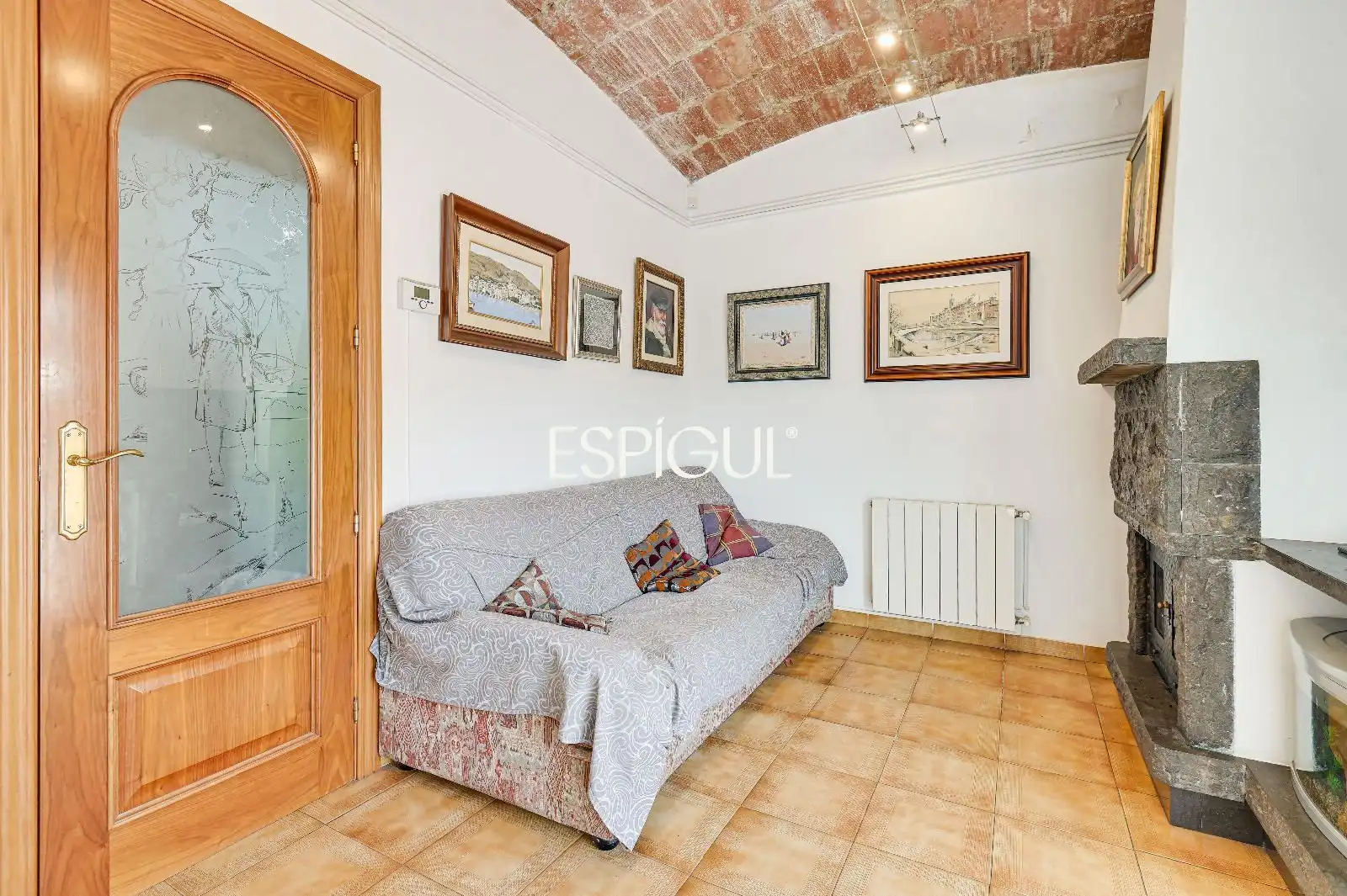 Sala d'estar de Casa o xalet en venda en Sant Narcís