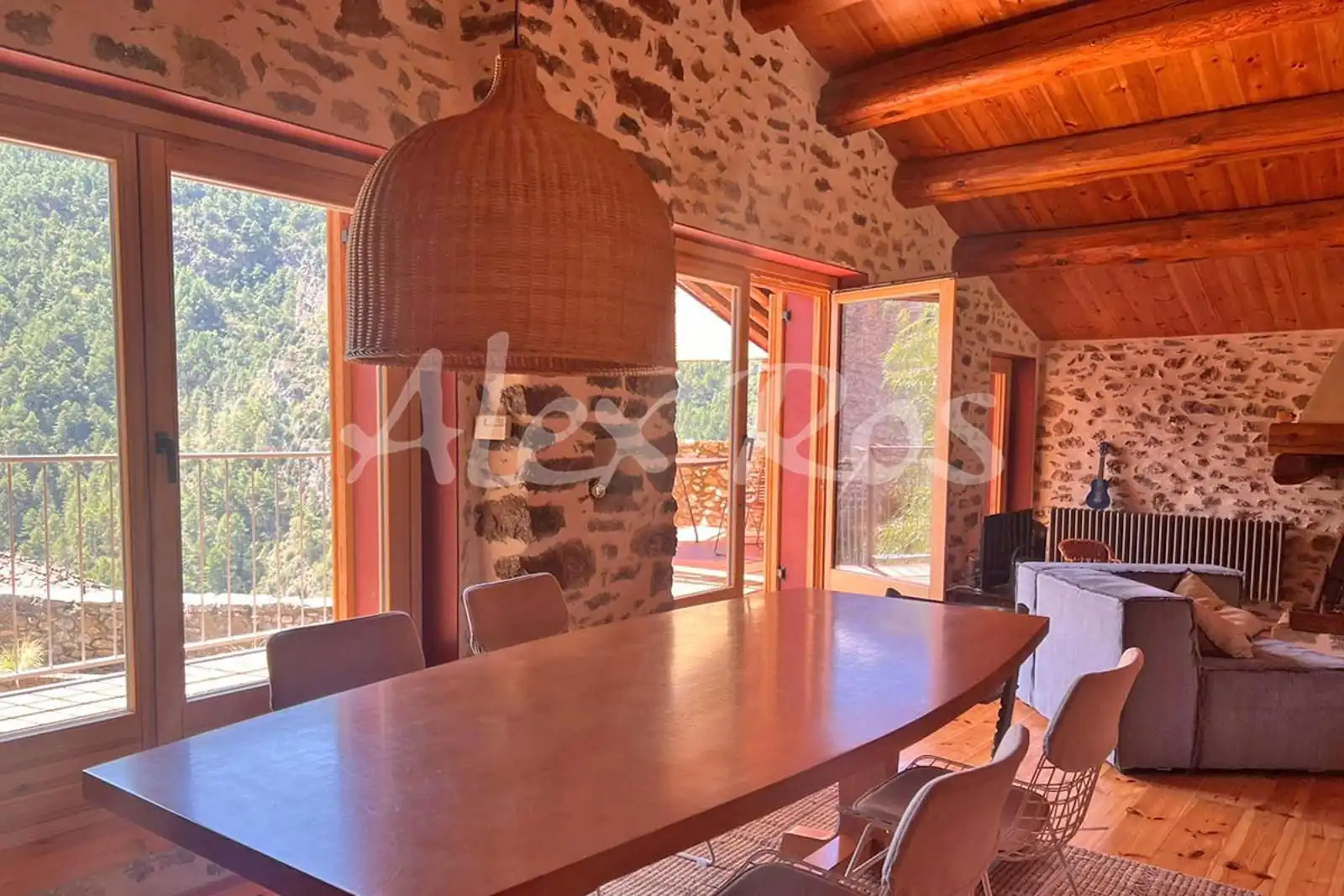 Comedor de Casa o chalet en venta en Arsèguel con Jardín privado y Terraza