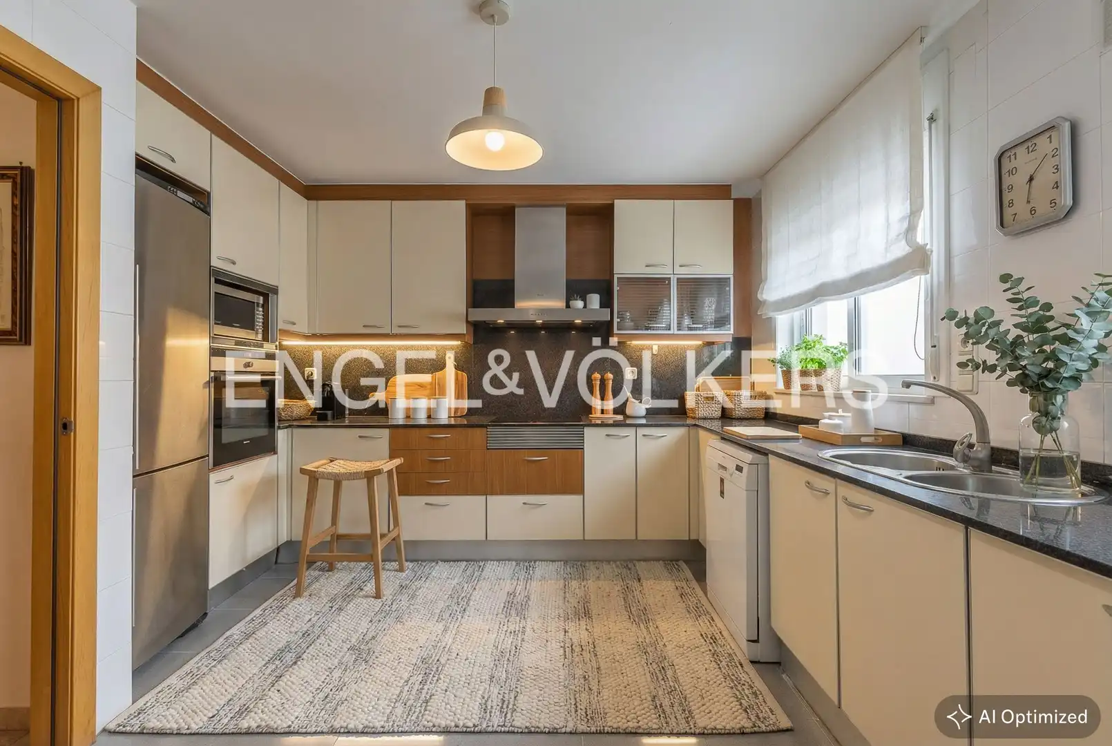 Cocina de Dúplex en venta en Terrassa con Aire acondicionado, Calefacción y Terraza