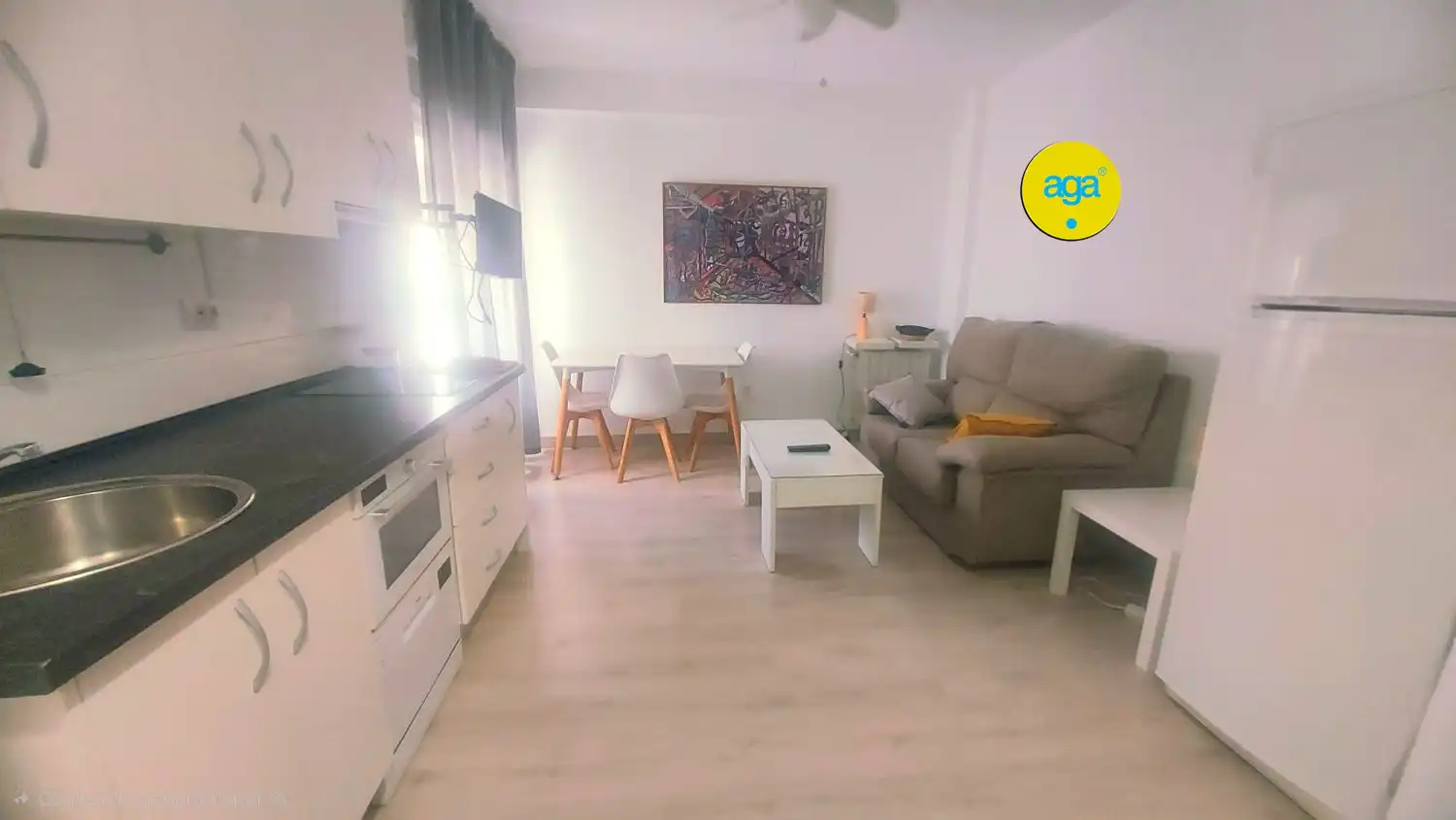 Sala de estar de Apartamento de alquiler en Jaén con Calefacción y Amueblado