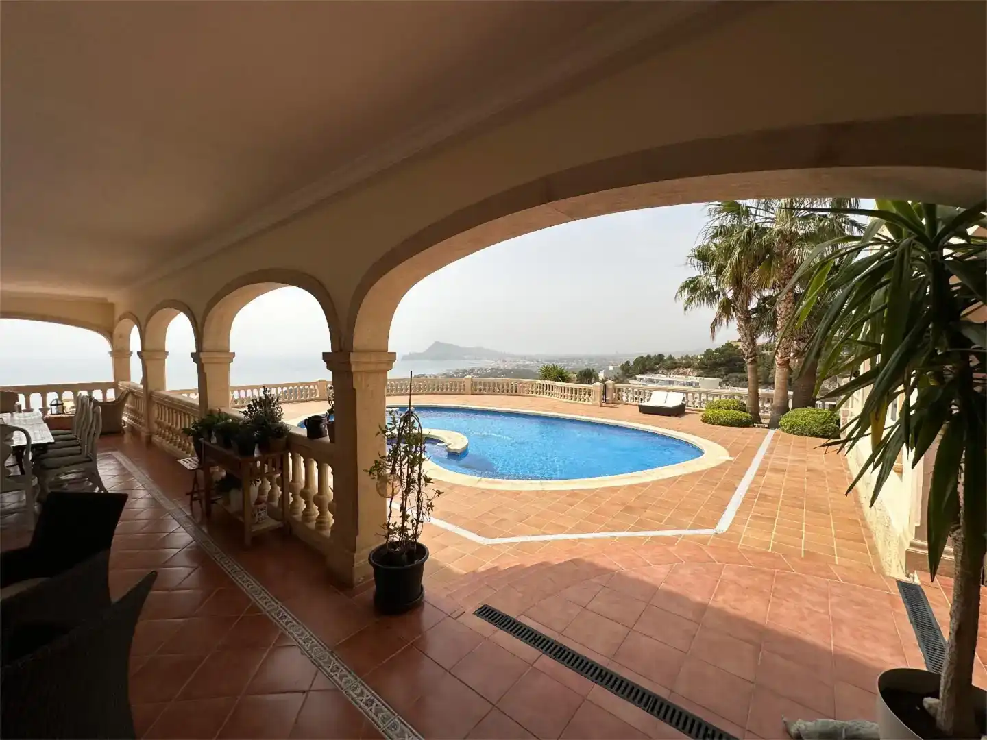 Swimming pool of Houses for rent in Altea  with Air Conditioner, Private garden and Parquet flooring