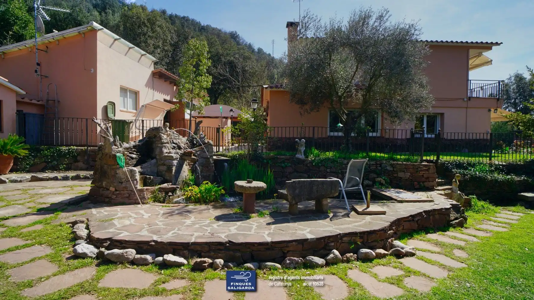 Jardí de Casa o xalet en venda en Tagamanent amb Calefacció, Terrassa i Traster
