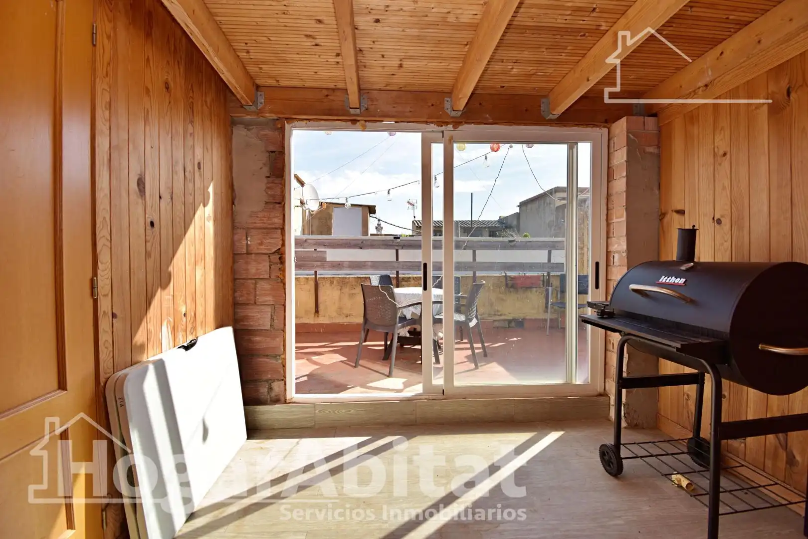Terraza de Ático en venta en Oliva pueblo