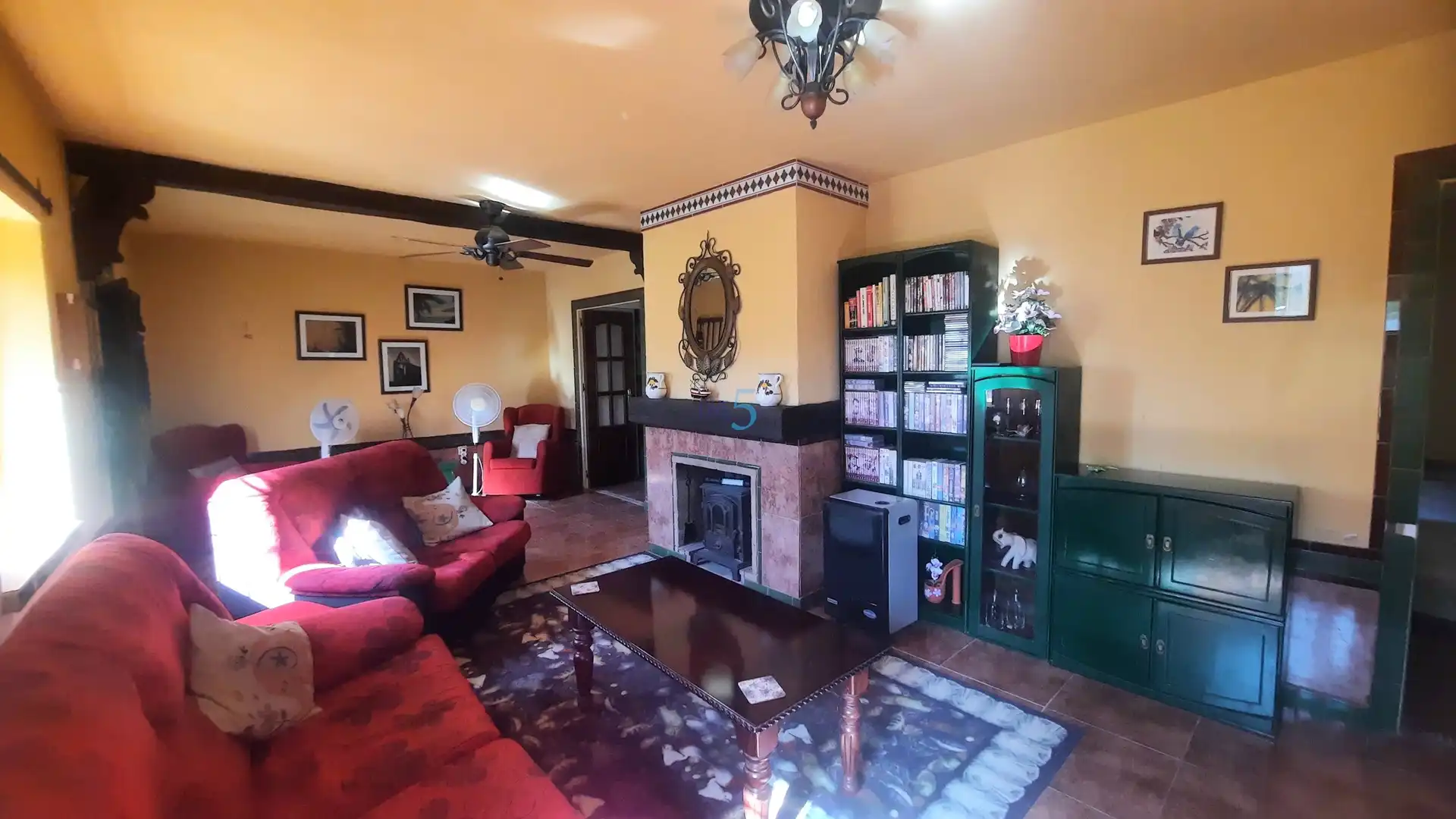 Sala d'estar de Casa adosada en venda en Torre-Pacheco amb Terrassa, Traster i Moblat
