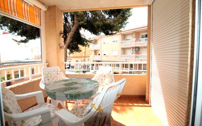 Terrace of Flat for sale in San Pedro del Pinatar  with Furnished, Oven and Microwave