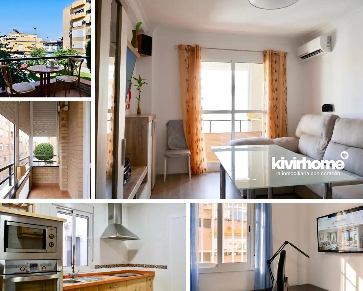 Bedroom of Flat for sale in La Rinconada  with Air Conditioner, Parquet flooring and Terrace