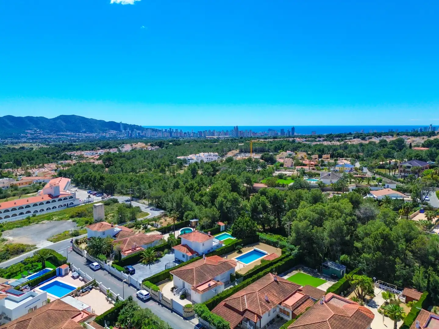 Vista exterior de Casa o chalet en venta en La Nucia