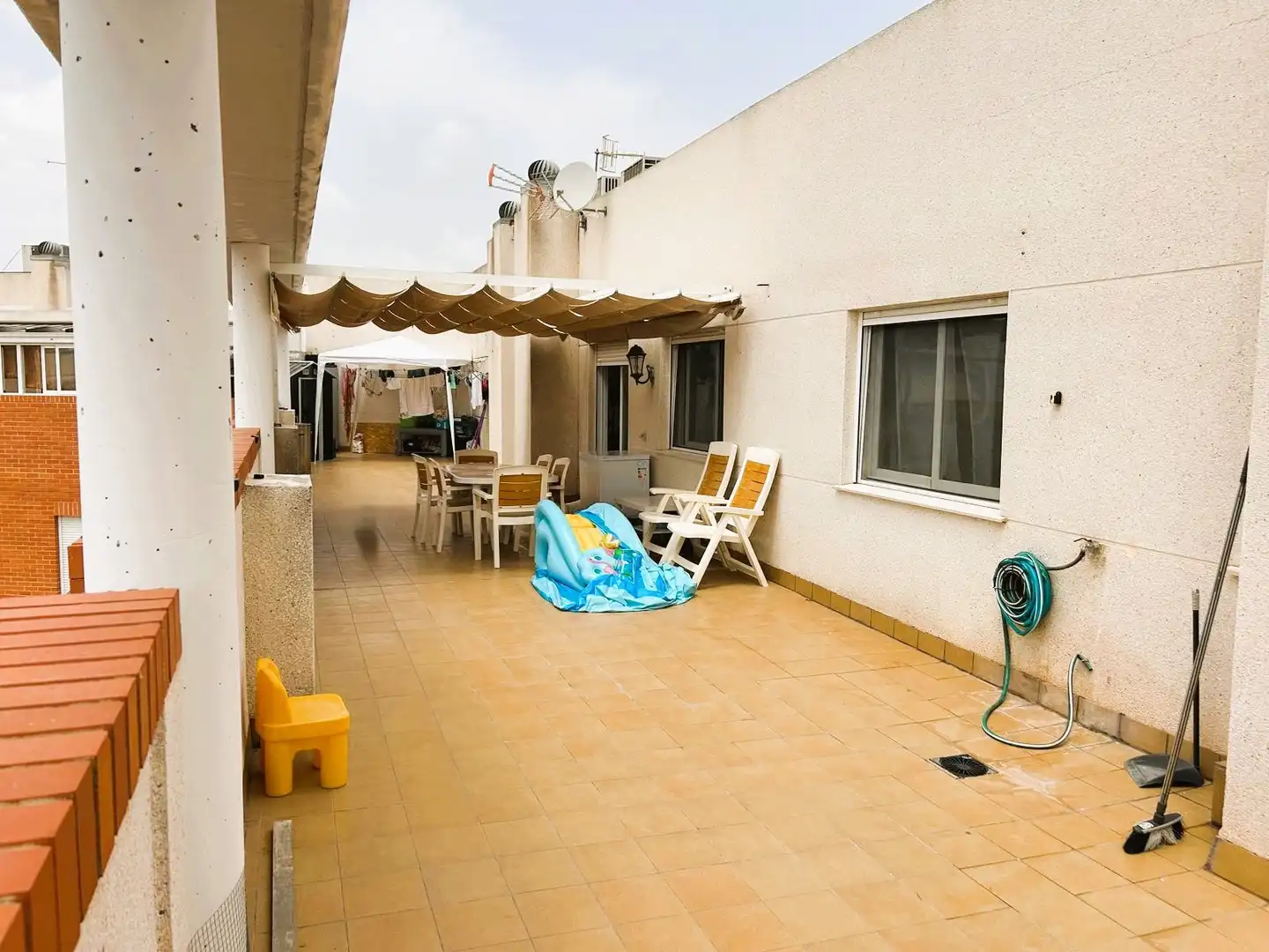 Terrasse von Dachboden zum Verkauf in Bétera mit Klimaanlage, Terrasse und Gemeinschaftspool