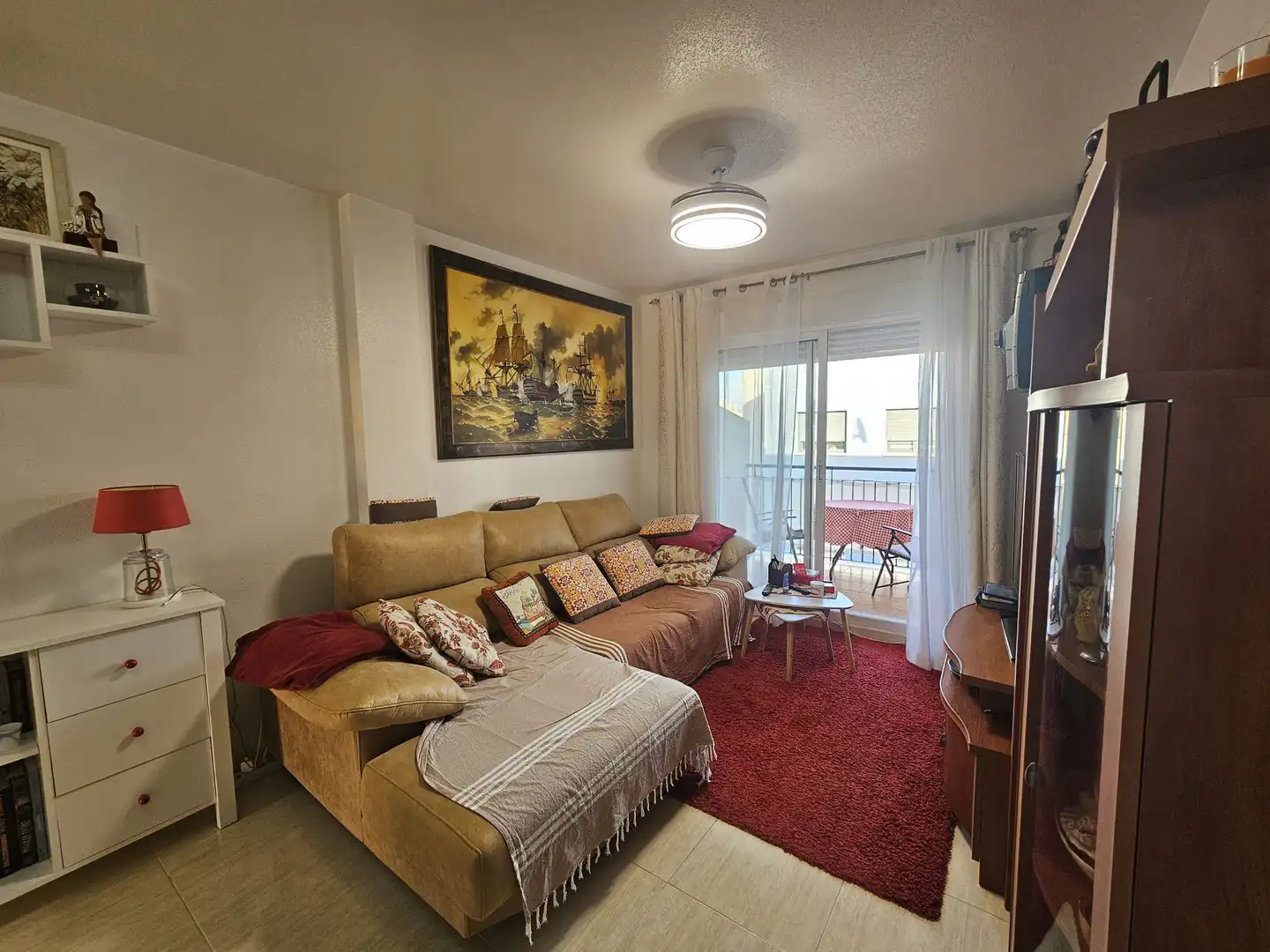 Bedroom of Apartments for rent in Águilas  with Air Conditioner and Balcony