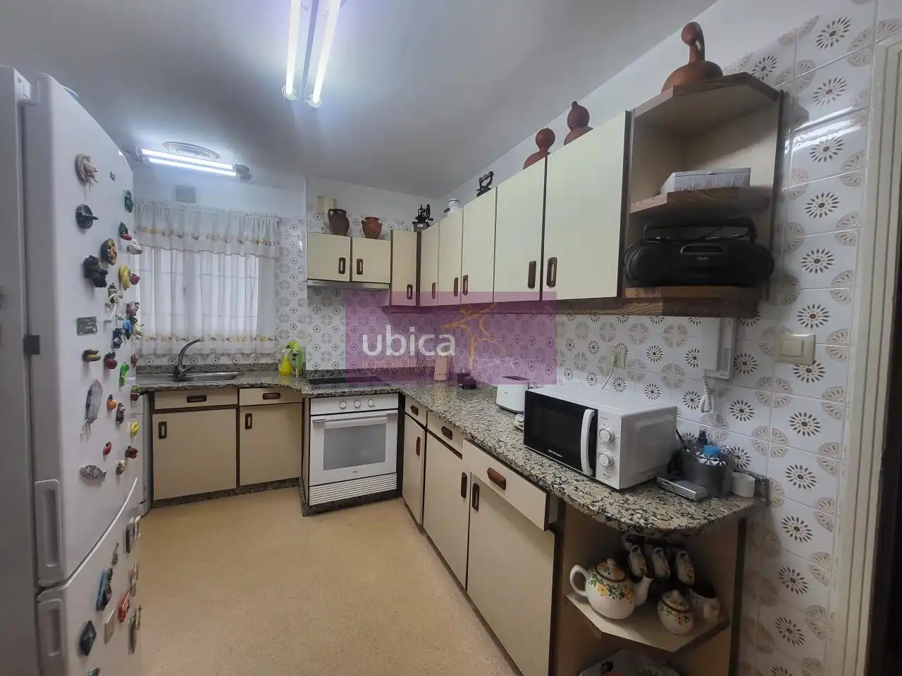 Kitchen of Flat for sale in Vigo   with Heating, Parquet flooring and Terrace