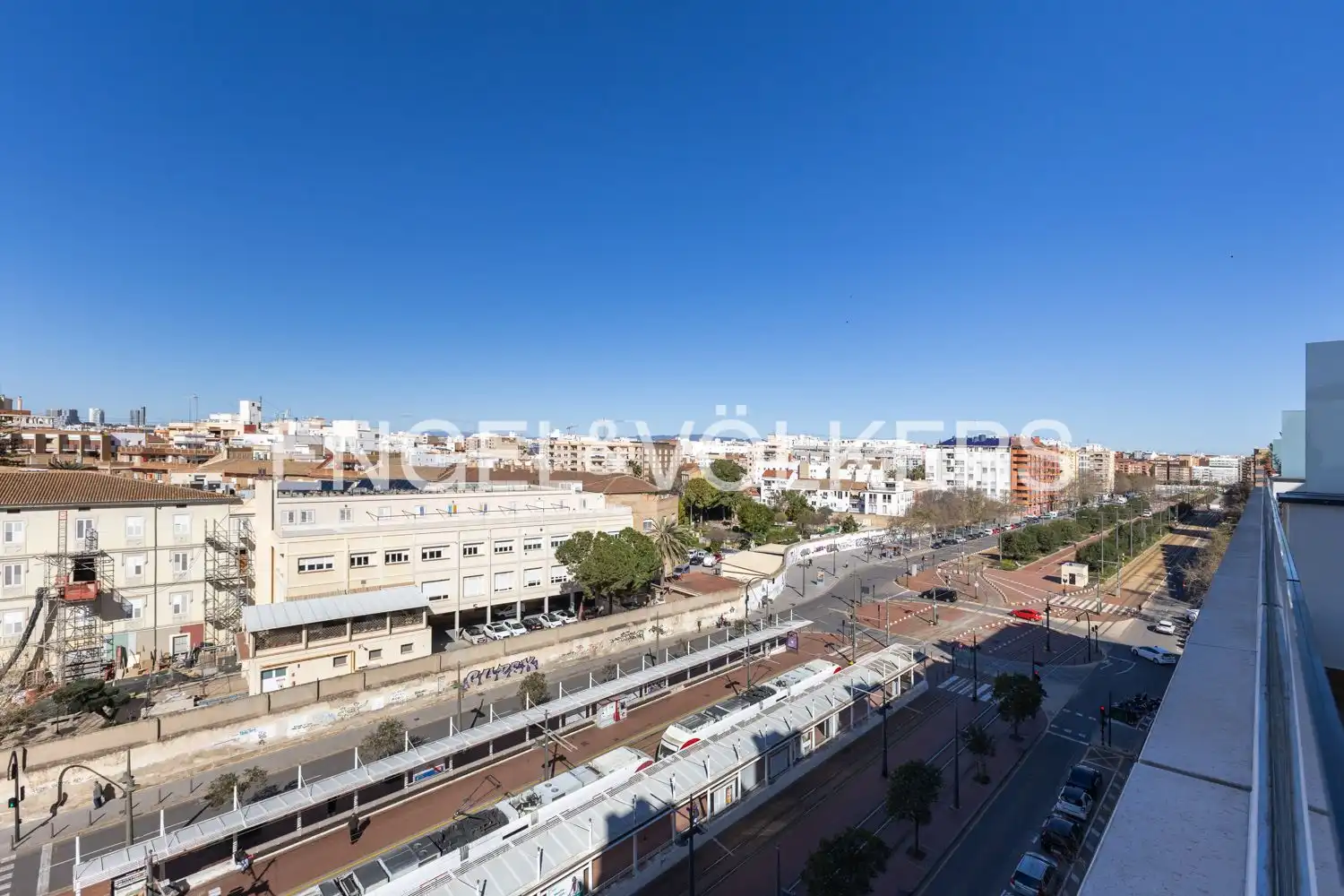 Vista exterior de Ático en venta en Valencia con Aire acondicionado, Calefacción y Terraza