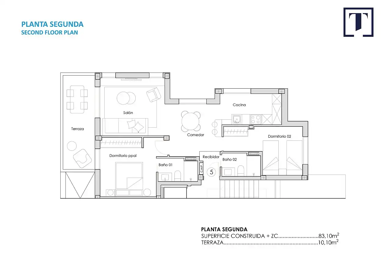 Appartement compact avec terrasse à vendre à Mar Menor Golf, imagen 24