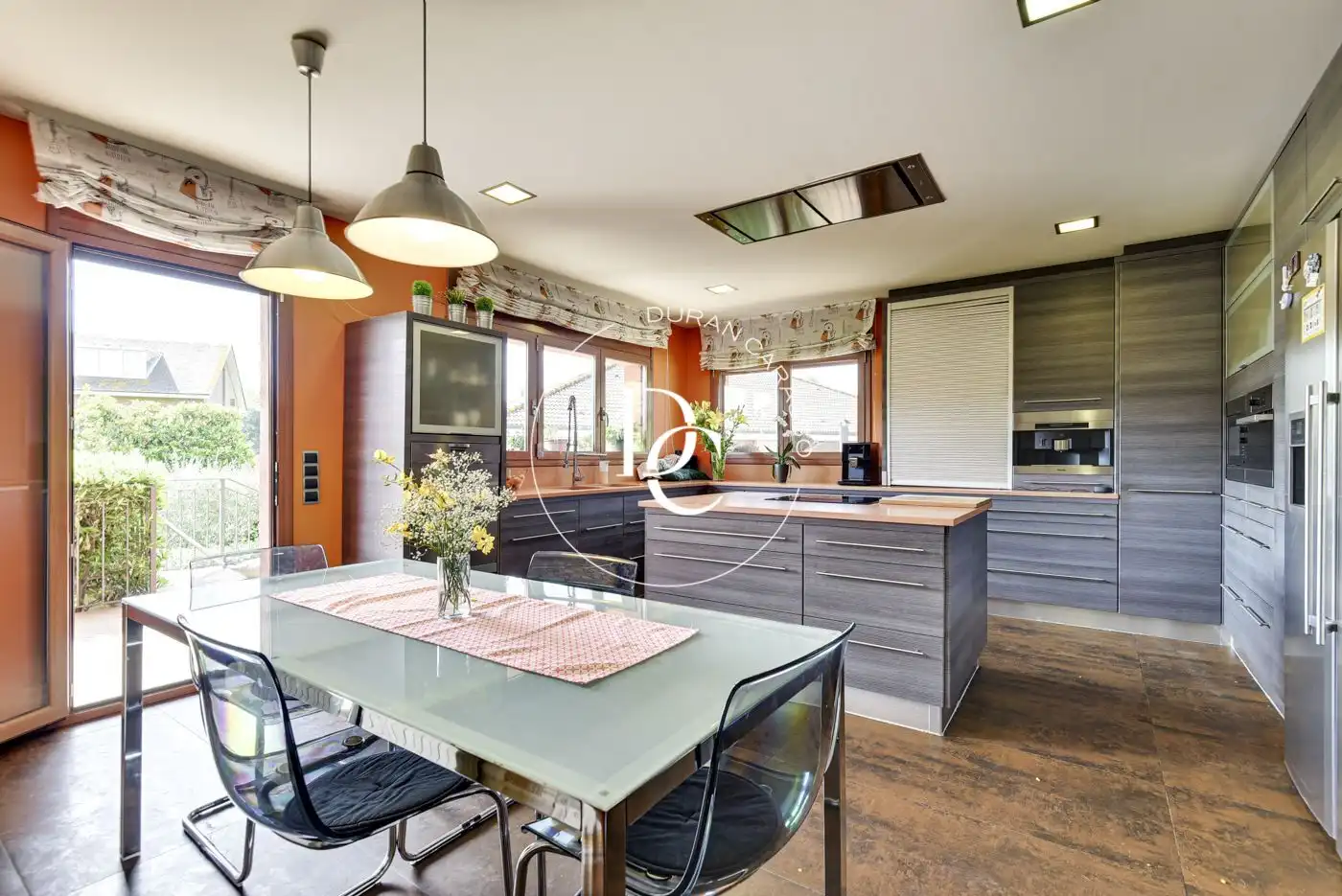 Kitchen of Houses for sale in Cardedeu  with Heating, Private garden and Furnished