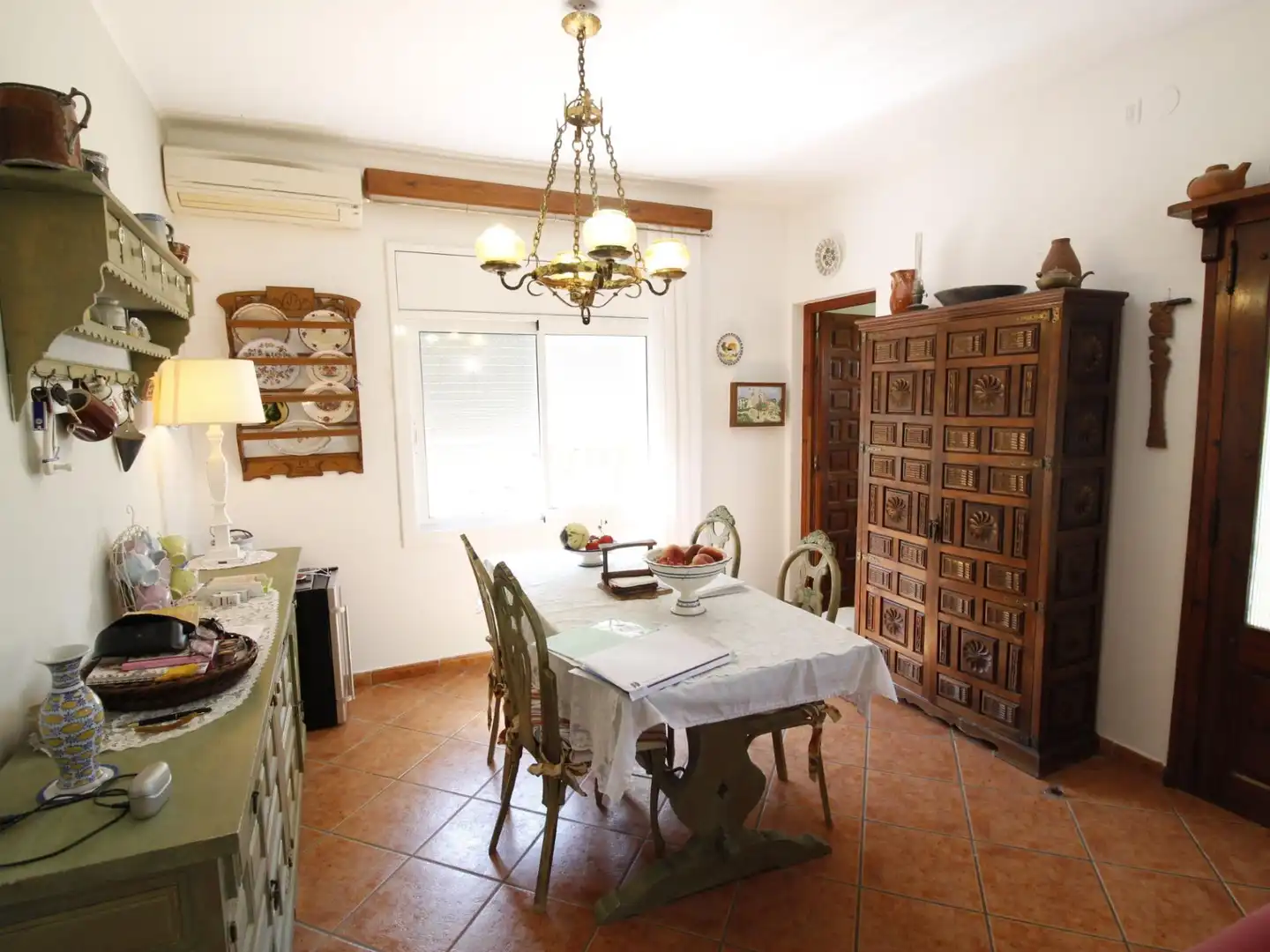 Comedor de Casa o chalet en venta en Mont-roig del Camp con Aire acondicionado, Terraza y Piscina