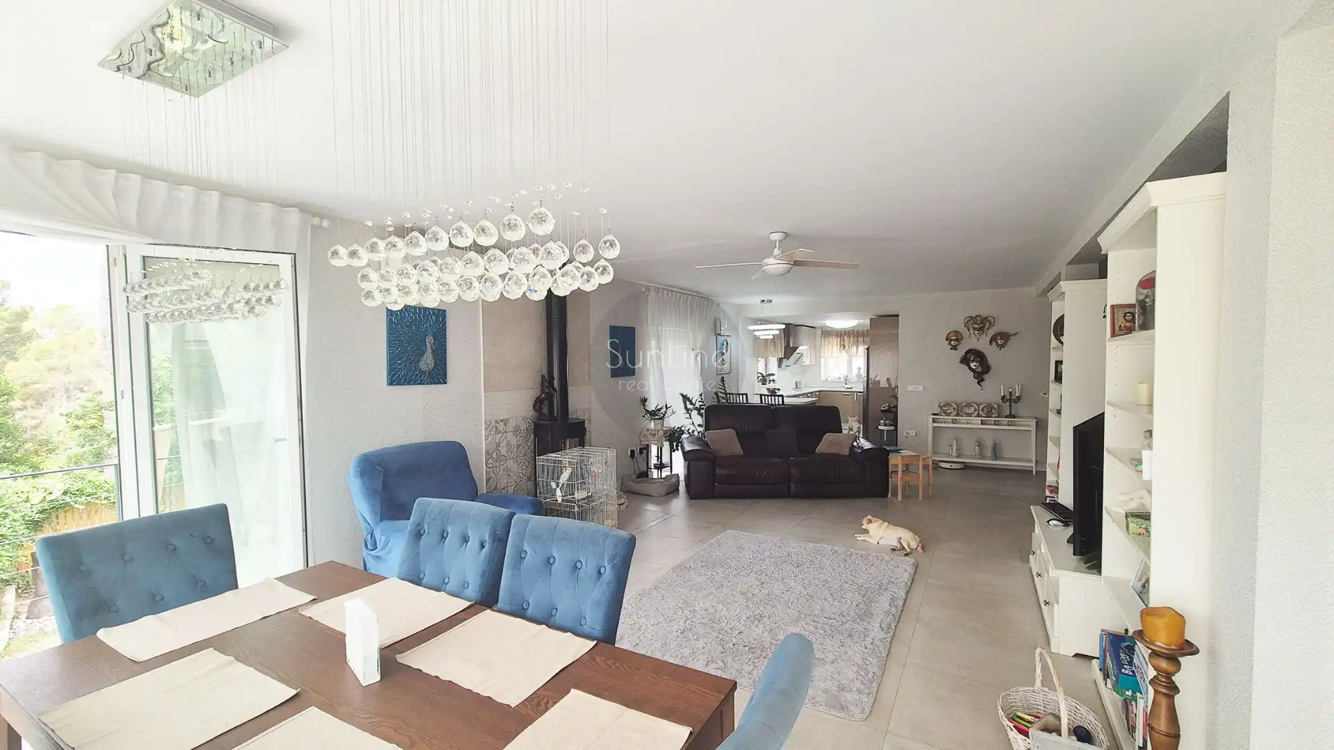 Living room of Houses for sale in L'Eliana  with Air Conditioner, Private garden and Terrace
