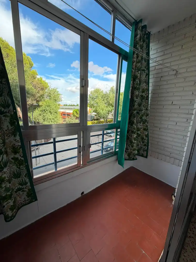 Balcony of Flat for rent in Ciudad Real  with Furnished