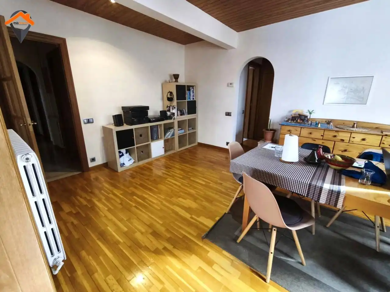 Wohnzimmer von Wohnung zum Verkauf in Sabadell mit Klimaanlage, Heizung und Parkett