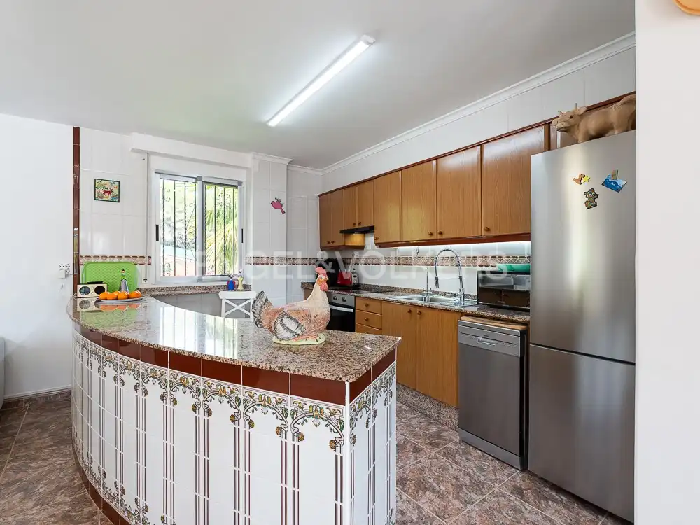Cuina de Casa o xalet en venda en Alberic amb Aire condicionat, Calefacció i Jardí privat