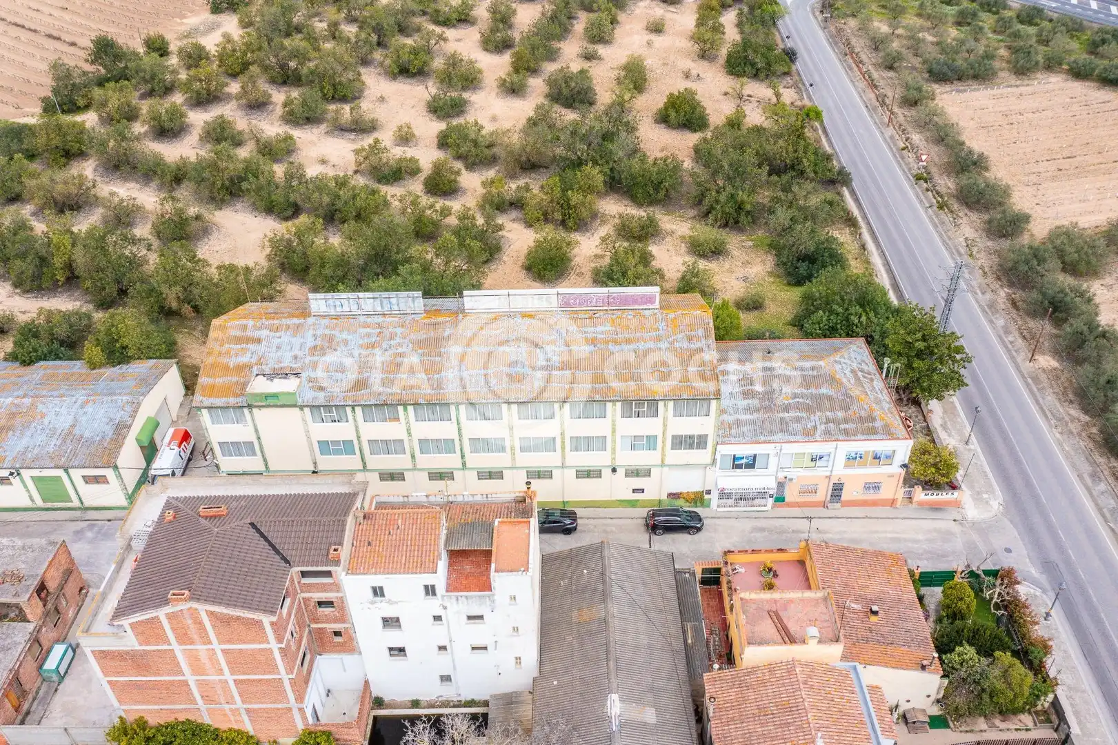 Exterior view of Industrial buildings for sale in Vallmoll