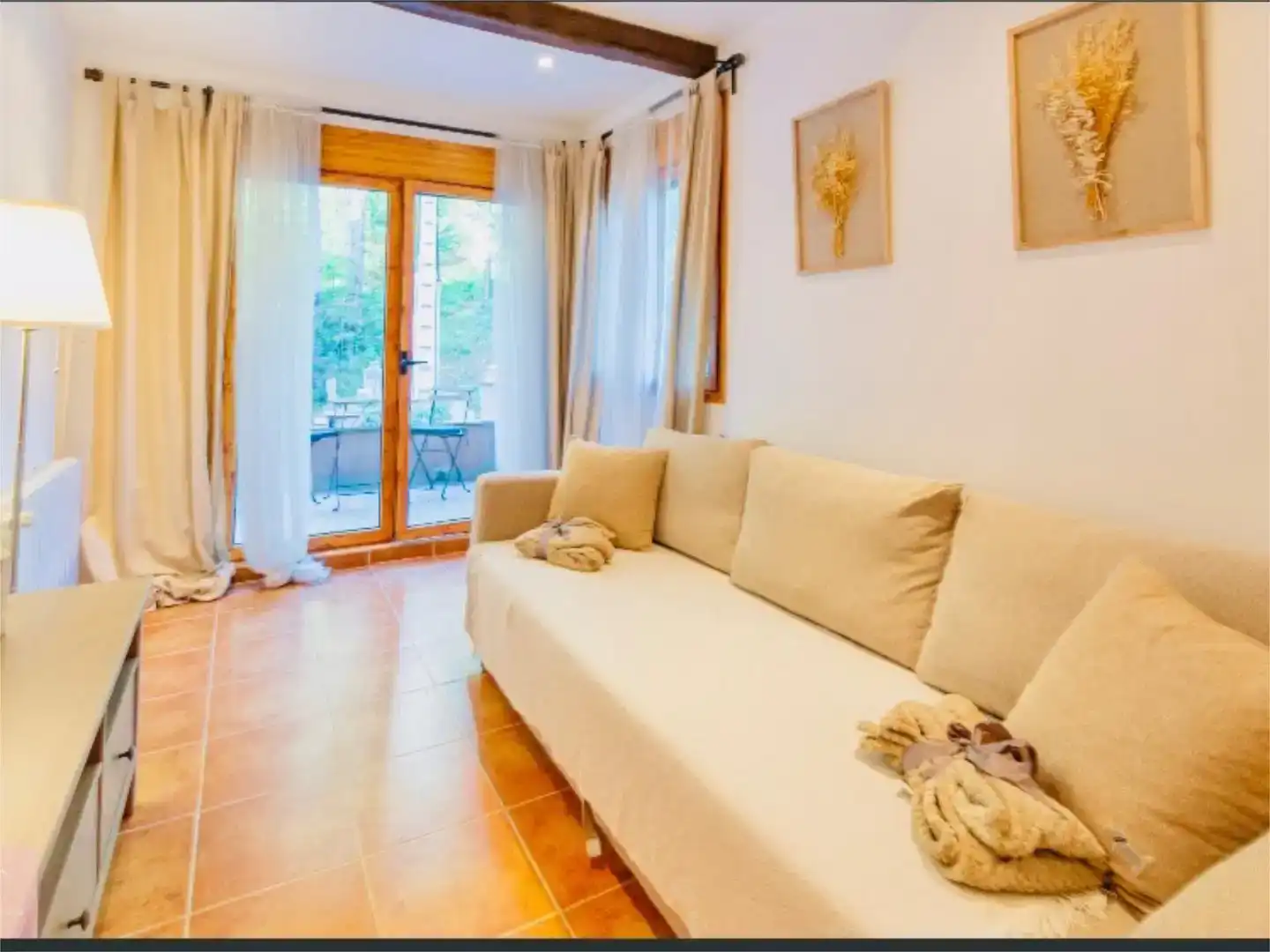 Living room of Flat for rent in Alp  with Storage room and Furnished