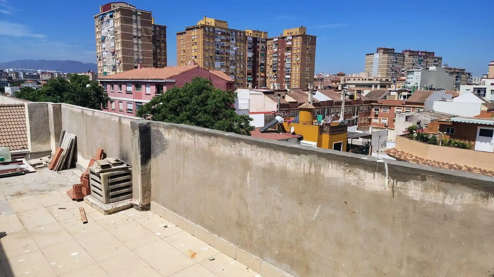 Terrasse von Gebäude zum Verkauf in Málaga
