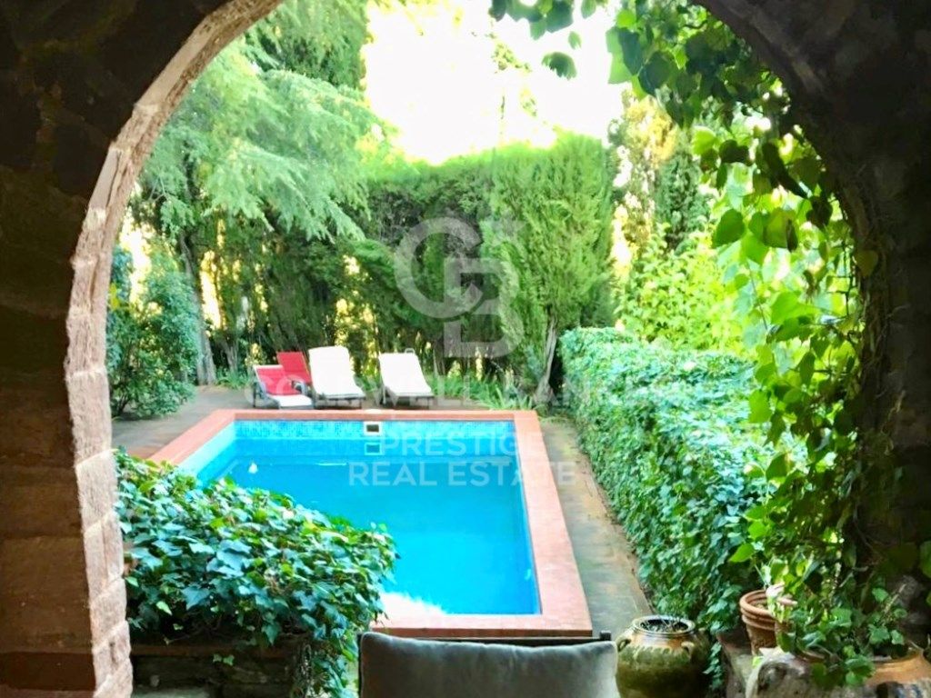 Garden of Country house for sale in Castellví de Rosanes