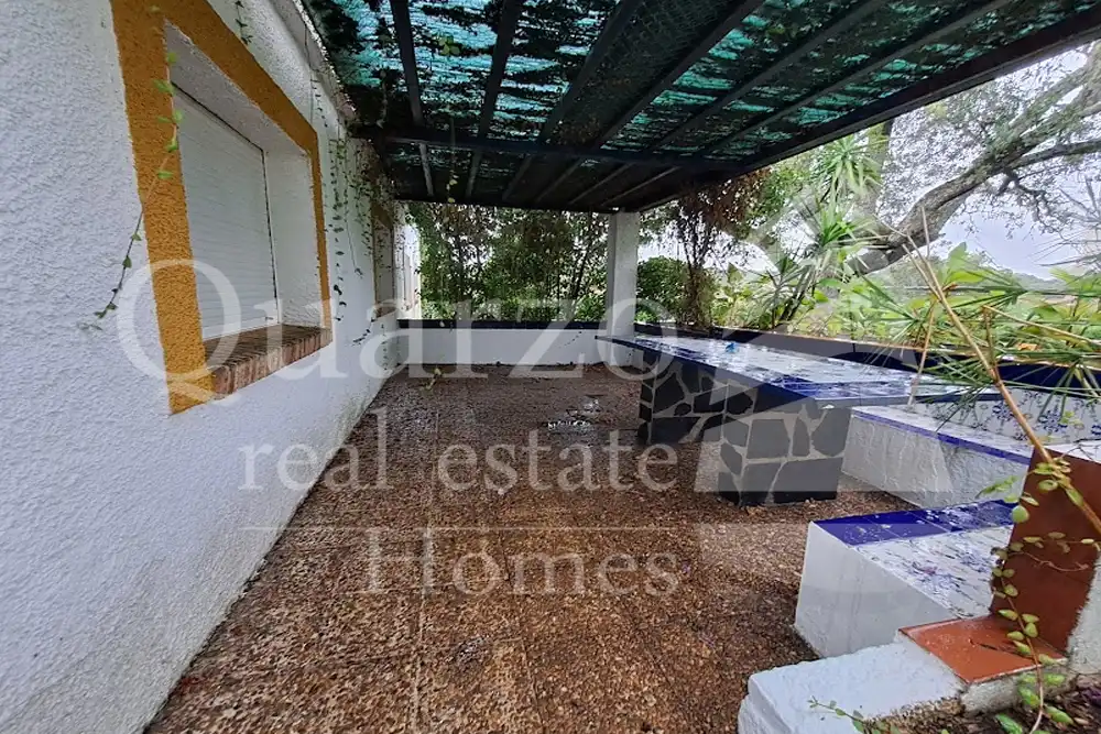 Exterior view of Houses for sale in Herrera de Alcántara  with Air Conditioner and Furnished