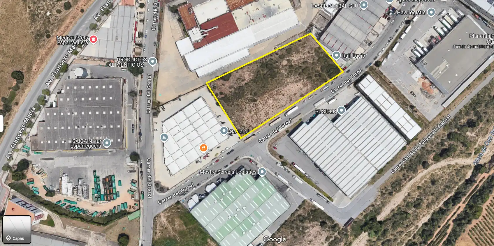 Nave industrielle à louer à Carrer del Fornal 21