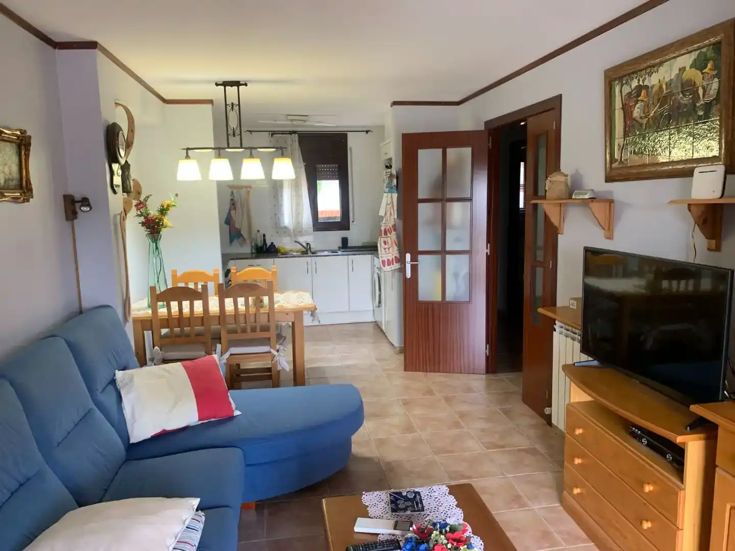 Living room of Flat for sale in Alpens  with Air Conditioner and Balcony