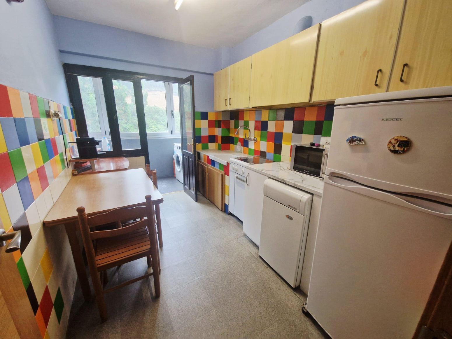 Kitchen of Flat for sale in Avilés  with Heating and Terrace